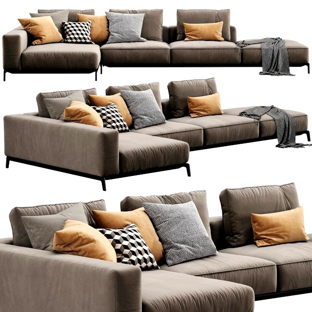 flexform ettore sectional