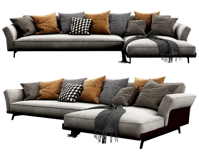 flexform este chaise lounge