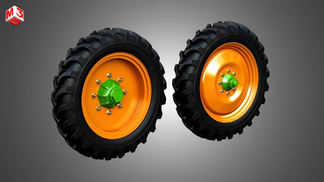 tractor tires and rims - t08