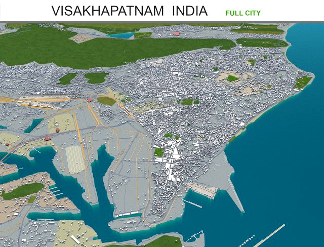 visakhapatnam city india 80km