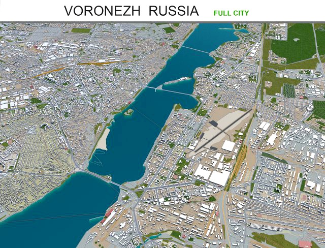 voronezh city russia 60km