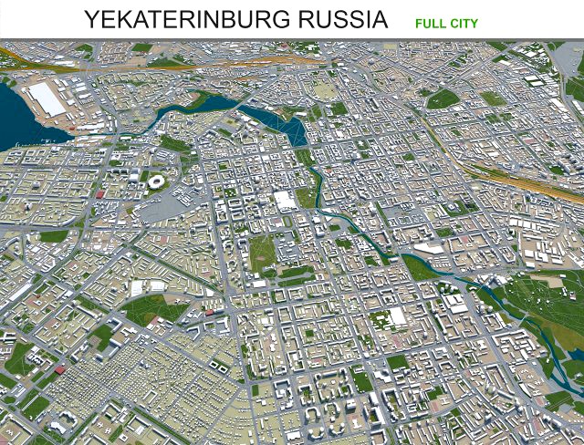 yekaterinburg city russia 70km