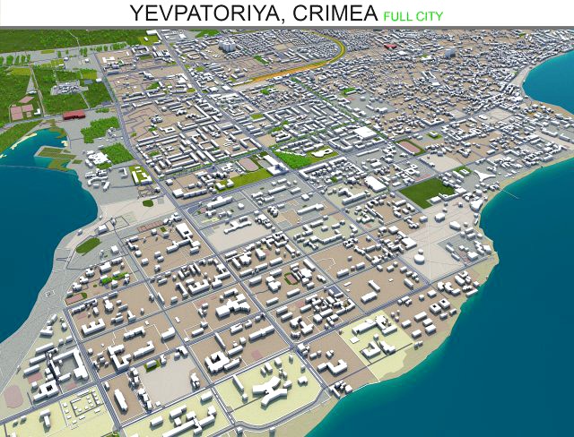 yevpatoriya city crimea 30km