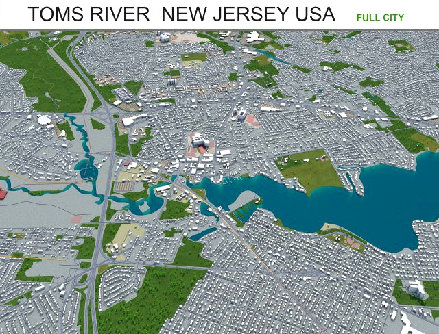 toms river city new jersey usa 60km