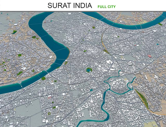 surat city india 40km