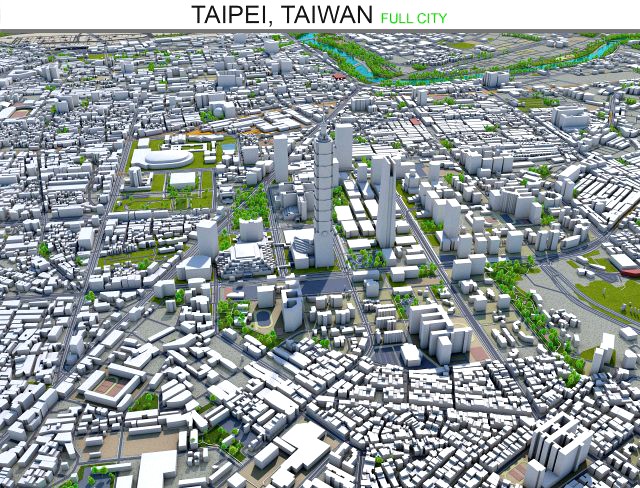 taipei city taiwan 60km