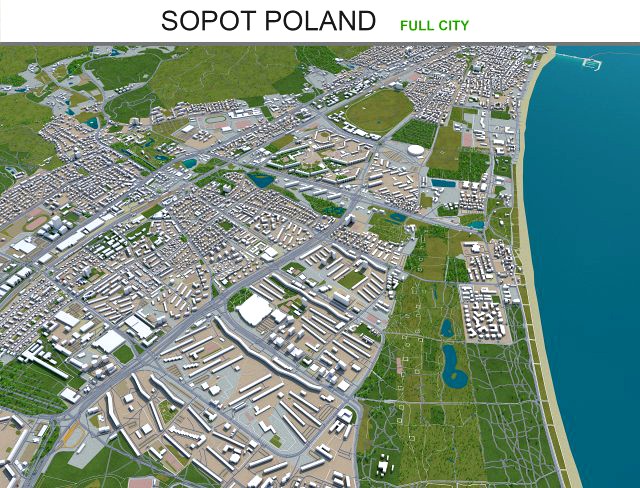 sopot city poland 20km