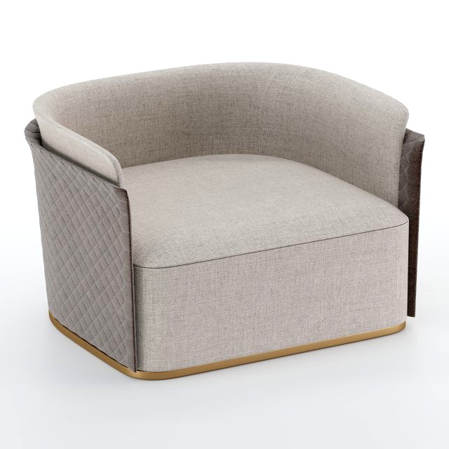 italian nubuck armchair