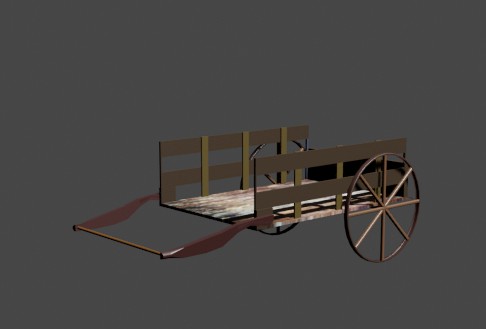 Medieval cart- carreta medieval