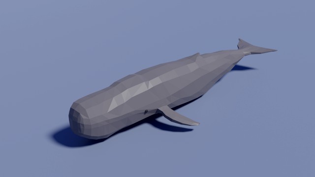 cartoon sperm whale