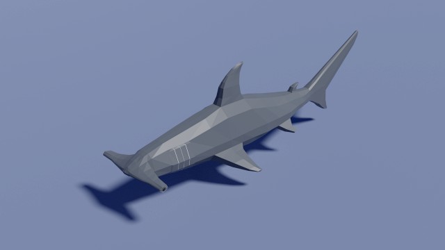 cartoon hammerhead shark