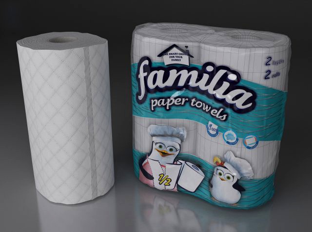 familia toilet paper 2roll in pvc package