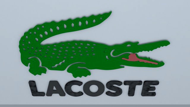 lacoste fashion logo brand