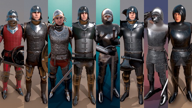 medieval knights pack - 2