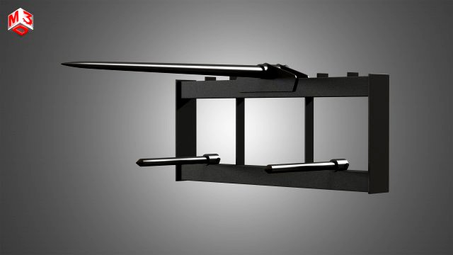 bale fork - spare part for jcb skid steer loader