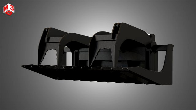 log fork - spare part for jcb skid steer loader