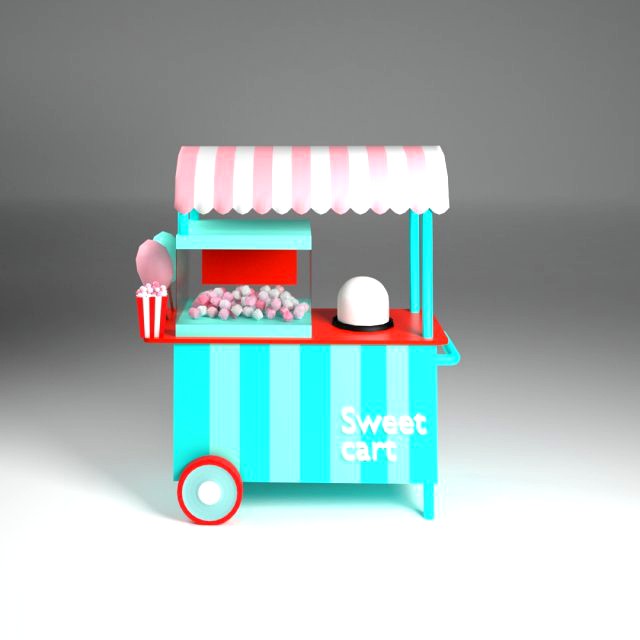 cotton candy cart