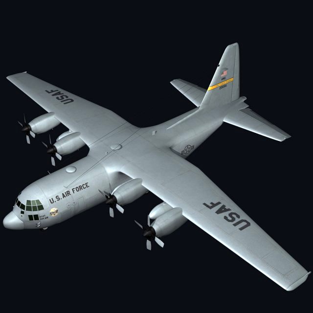 c130 hercules military transport plane