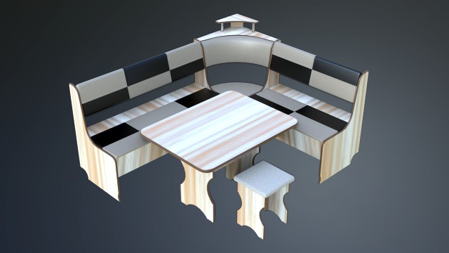 dining area corner sofa01