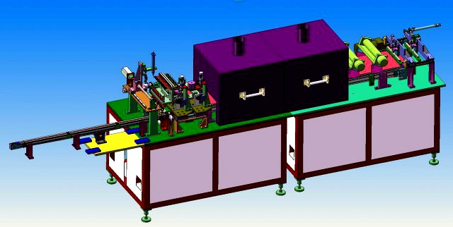 beeper four side dispensing drying production line
