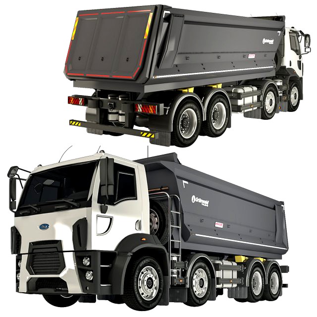 trucks 4142d dc dump truck