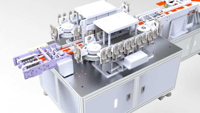 butterfly face mask making machine