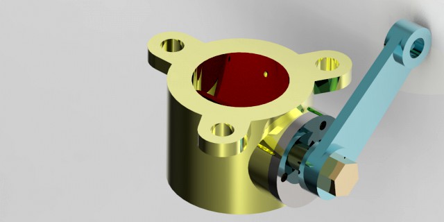 batter fly valve