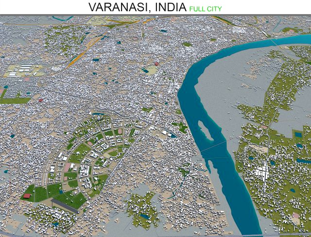 varanasi city uttar pradesh india 30km