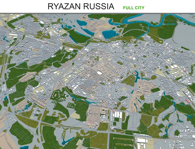 ryazan city russia 50km