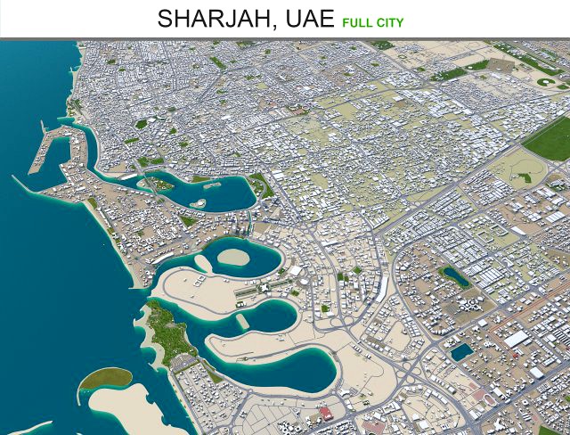 sharjah city uae 50km