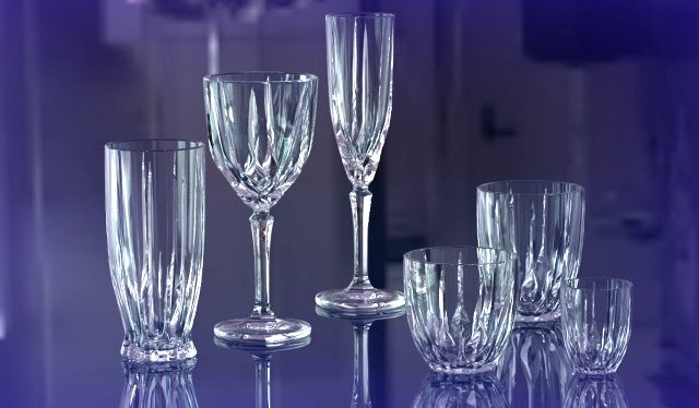 arrow glassware set