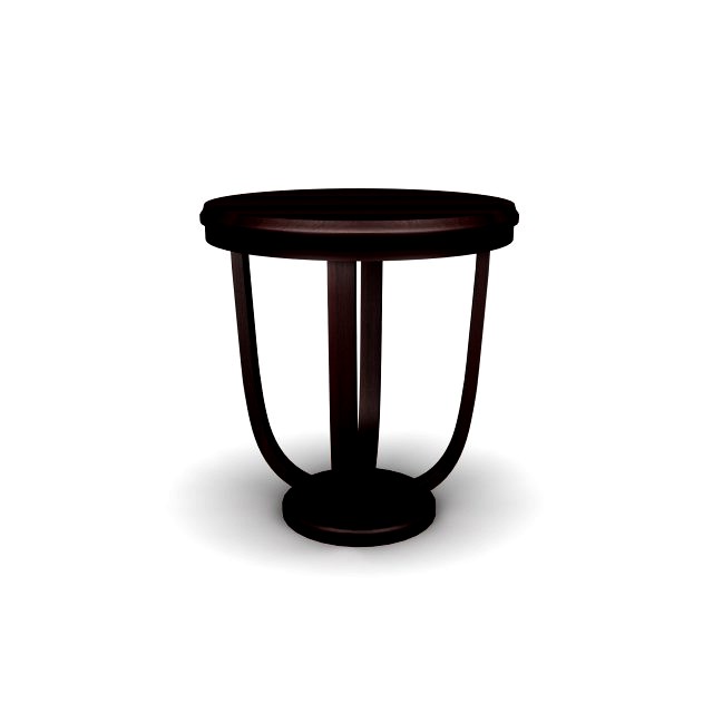 mathieu side table brown