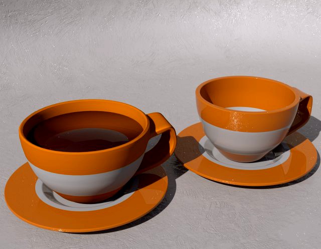 cups 3d