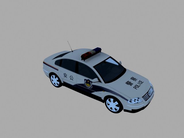 police car