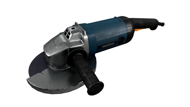 angle grinder used dirty game-ready