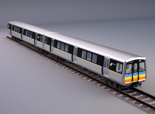 atlanta marta rail train