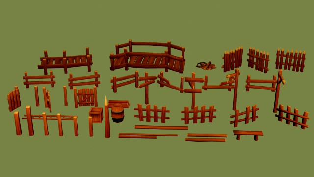 modular wooden prop pack
