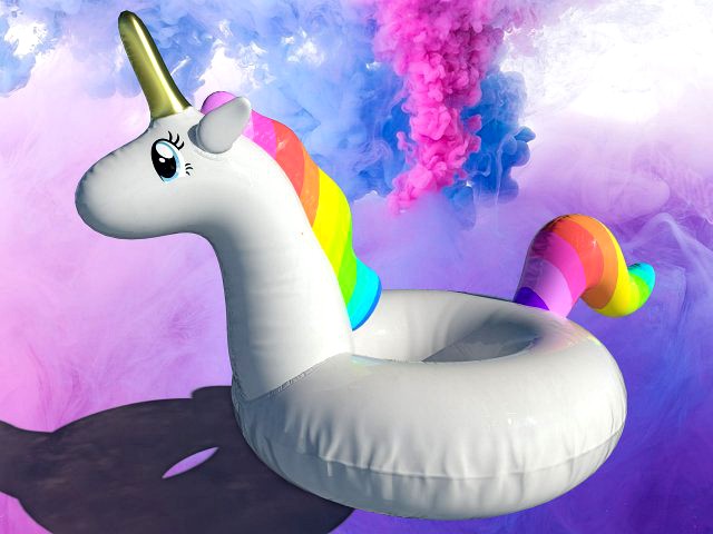 pool float unicorn