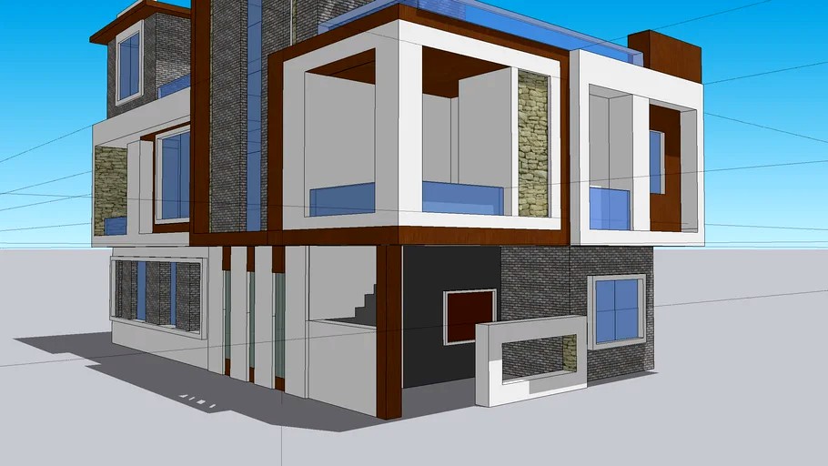 Fachada-3D-Edificio4-Jorge Chávez