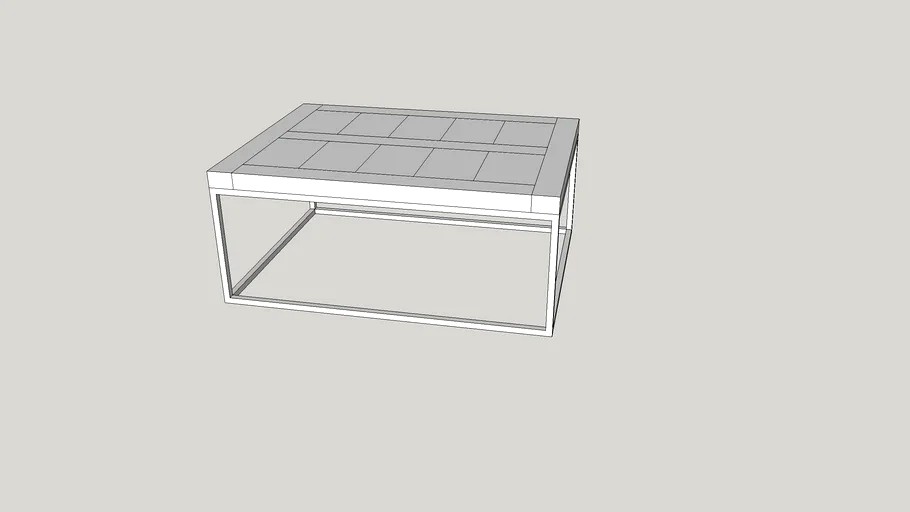 Malcolm 40' Square Coffee Table