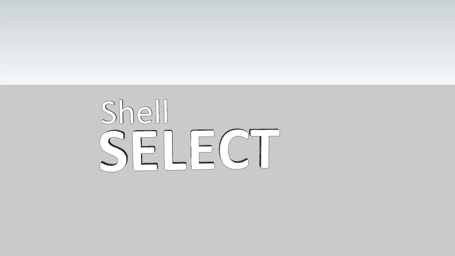 Shell select logo