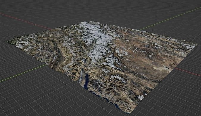 Big Mountains Map