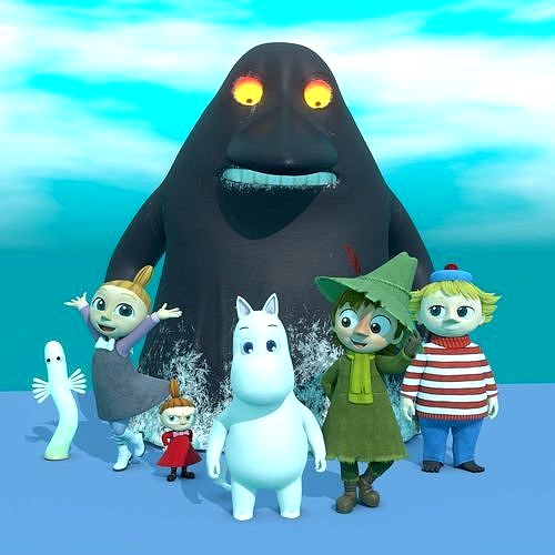 Moomin Model Pack