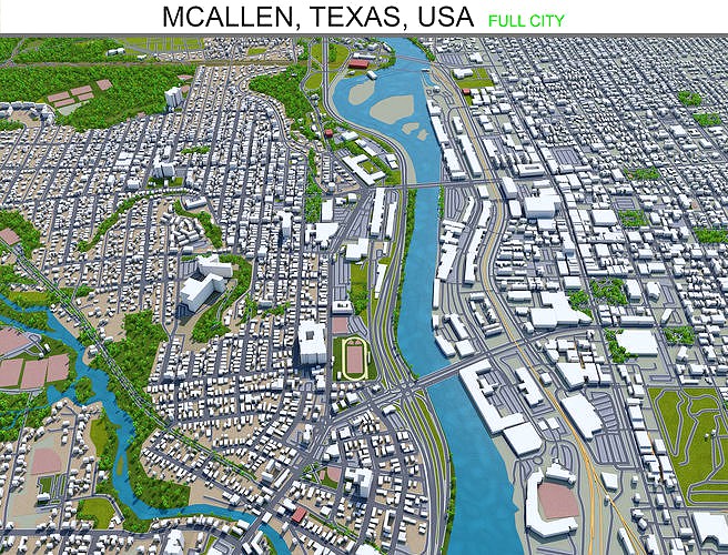 McAllen Texas USA 40km