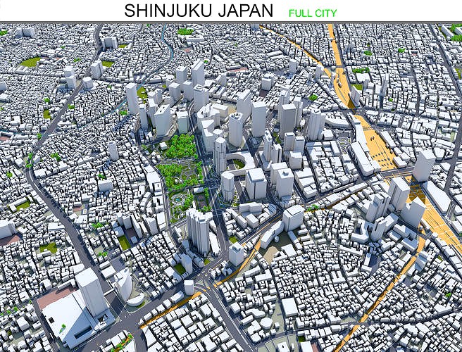 Shinjuku Japan 20km