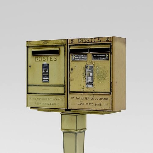 French Post Box