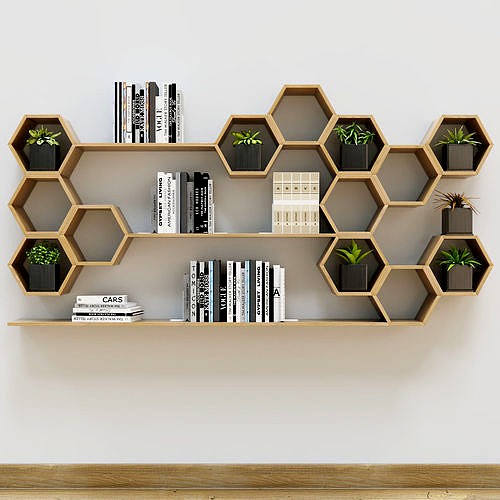 Beehive shelf
