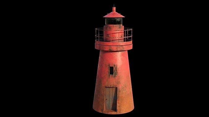 Lighthouse 3D Model PBR materials