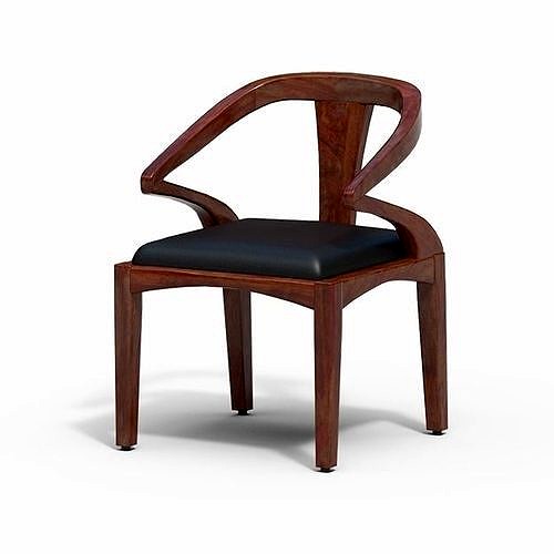 Elegant Arm-Chair teak finish