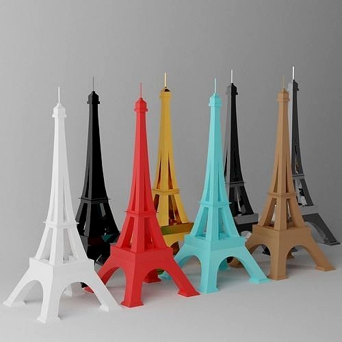 Toy Paris Eiffel Tower Landmark